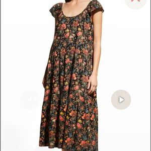 The Great Plumeria Midi Dress